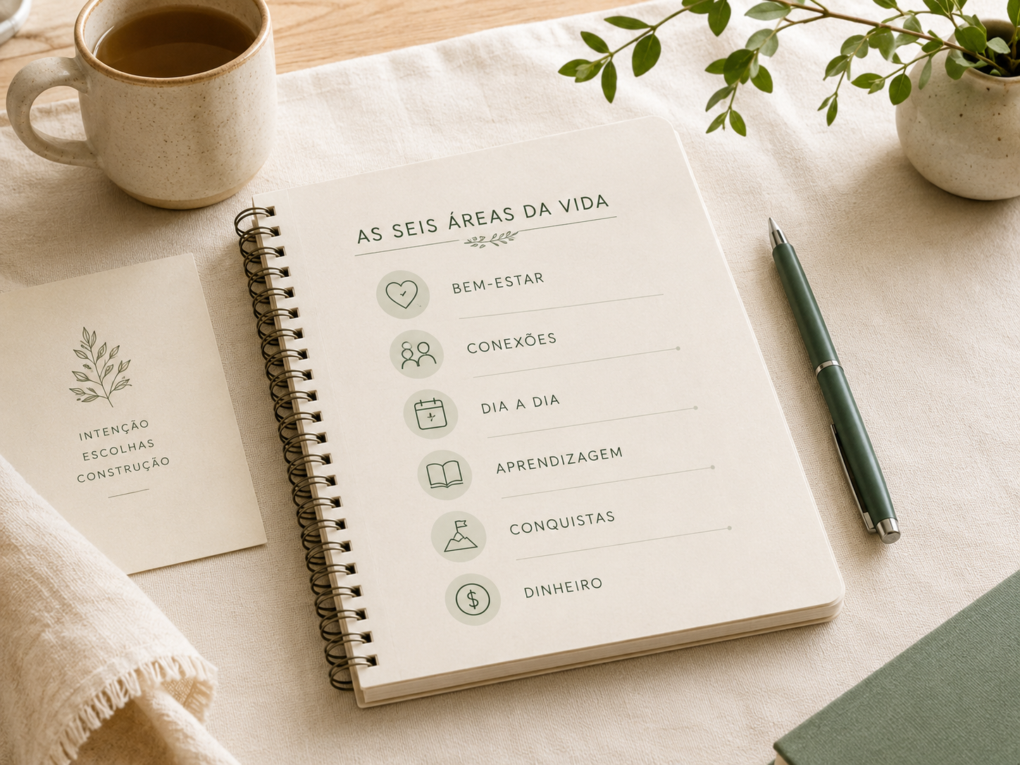 Áreas da vida — Planejamento para a Vida